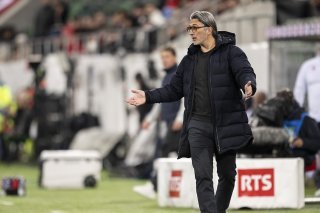 Murat Yakin a aimé ce qu'il a vu mardi à Saint-Gall. KEYSTONE/ENNIO LEANZA
